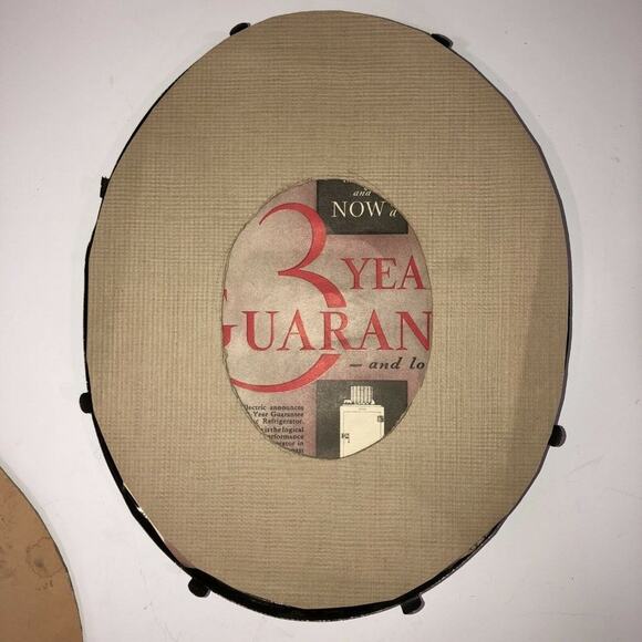 Antique Ann Brockman GE Ad Print 1930s Original Frame - Picture 3 of 12